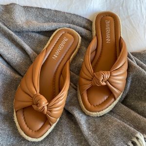 Zimmerman Tan Sandals - Size 38